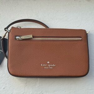 Kate Spade - NWT Leila Warm Ginger Pebbled Leather Bag